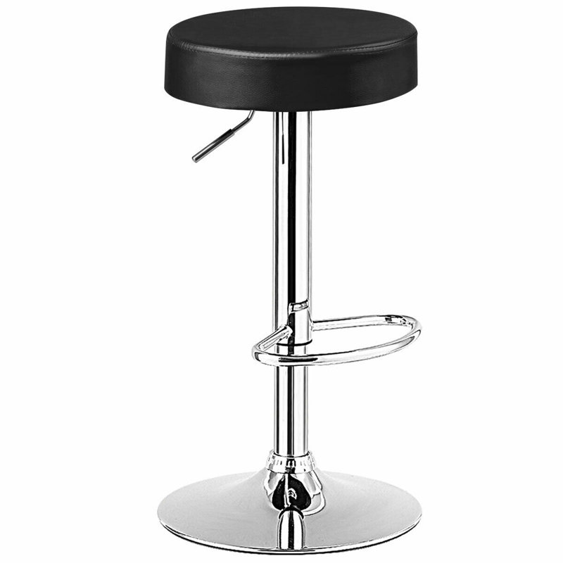 Latitude Run® Cinya Swivel Adjustable Height Bar Stool & Reviews Wayfair